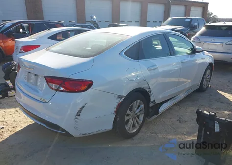 2016 Chrysler 200 Limited z USA, uszkodzony, nr VIN 1C3CCCAB7GN175143